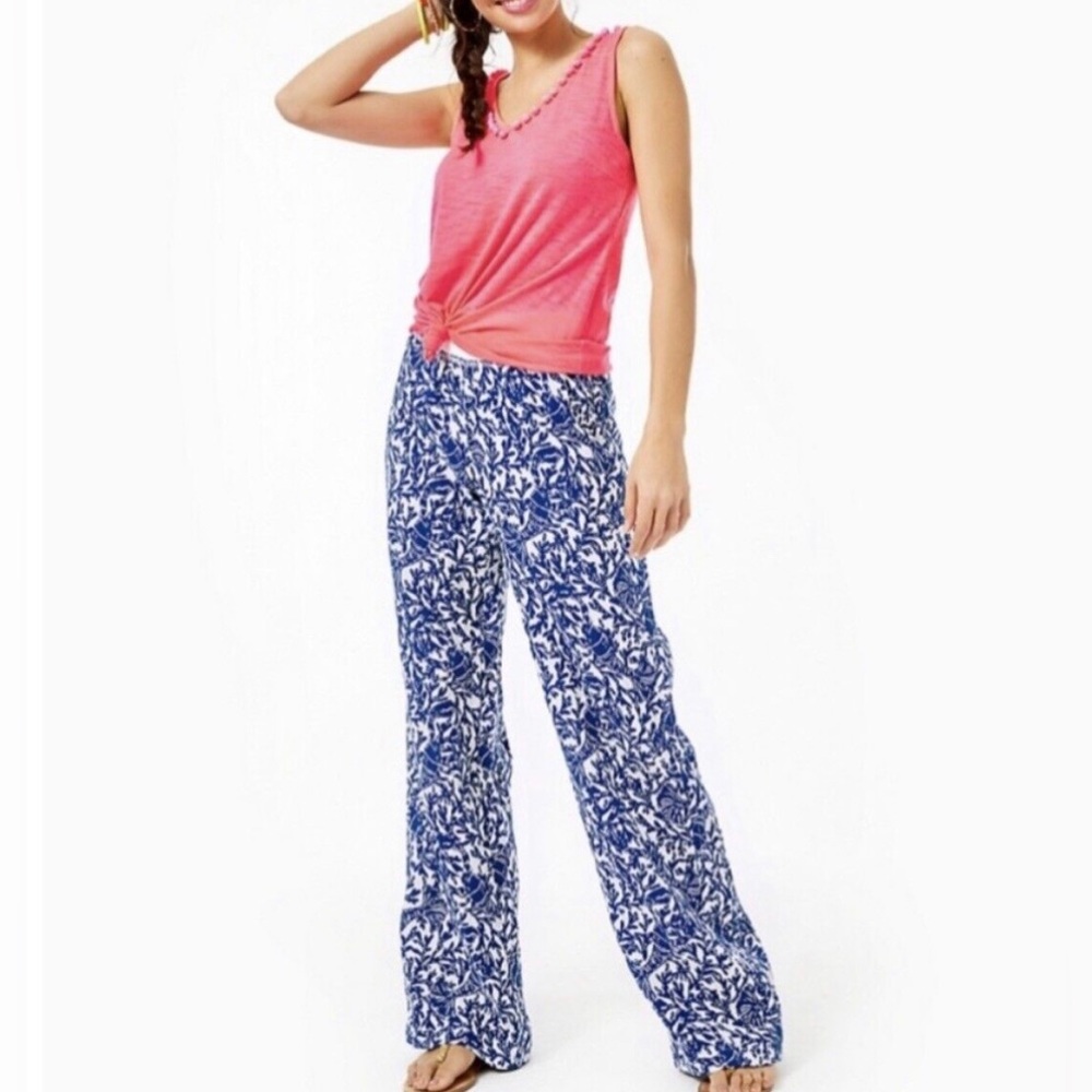 Lilly Pulitzer Beach Palazzo Pants